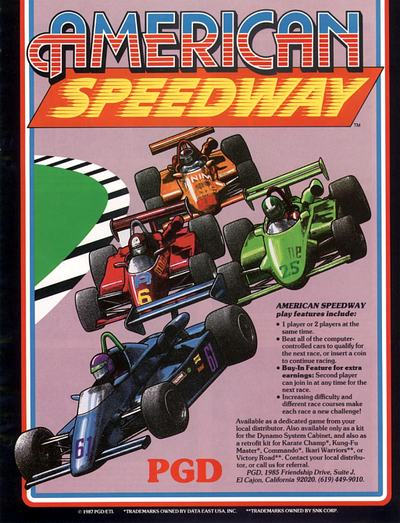 American Speedway (set 1)